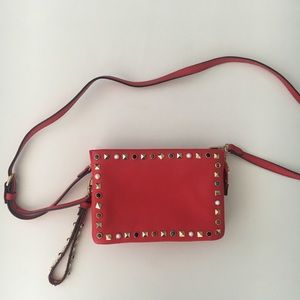 Red Vince Camuto Clutch Purse